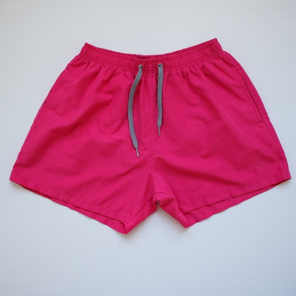 PINK SWIM SHORT TRUNK - Picture 2 of 7